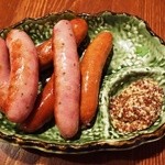 チョリソーとハーブソーセージ500円