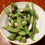 ピッツェリア ダ タサキ - 枝豆ガーリック300円