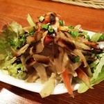 ピッツェリア ダ タサキ - バルサミコきんぴら300円