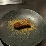 北海道焼肉 北うし - 牛タン　カラスミパウダー