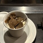 北海道焼肉 北うし - キノコのフラン