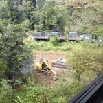 FARMER’S TABLE Grill & Steam - 川向こうにコテージ建設中