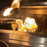 北海道焼肉 北うし - あ、肉が見えません