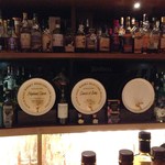 the BAR ACE - H26.11　樽の右側は・・3周年記念のお楽しみらしい