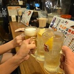 王龍ラーメン - かんぱい✨