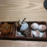 堂間 - ツマミ3種