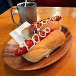 コメダ珈琲店 - ホットドッグ
