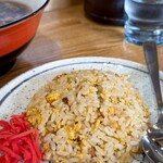 らーめん まるふじ - セットの半チャーハン