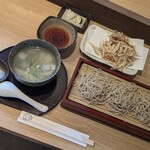 江戸そば マルノ - 鯛汁＆ごぼう天