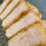 とんかつ ふじ井 - 千葉県産林SPF ロースカツ(180g)アップ