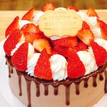 チョコレートドリップケーキ  直径15cm