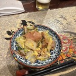 お遊食 おせん - 初めての漬物ステーキ‼️