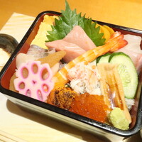 すし 堺 - 【平日ランチ】海宝重（小鉢，お椀付き）※中とろ・たい・あなご・車えび・かんぱち・ かに・いくら・うに・数の子・ほたて・あじ
