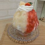 天然氷のかき氷 ひめじ官兵衛堂 - 