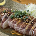 焼きもの家 慶 - イカは素焼きで生姜で食べるのか最高だと思う^_^