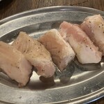 ホルモンハジメ - ミノサンド