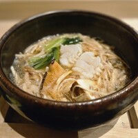 赤坂 渡なべ - 小鍋 鱧と松茸