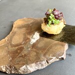 プレゼンテ スギ - TYPE-R 蛤のフリット 富津産海苔