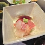 料理屋K - おばんざい御膳の「お造り」