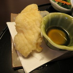 料理屋K - おばんざい御膳の「イカの天ぷら」