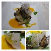 筑紫樓 銀座店 - ホタテの冷菜・・立派なホタテです。甘みがあり美味しい