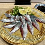 立呑 またた灯 - 秋刀魚造り