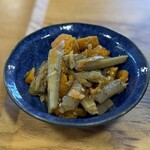 武蔵野うどん 五六 - きんぴら　200円