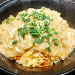 仁修樓 - .....七品目　紅蟳扒炒飯（ドウマンガニのあんかけ炒飯）.....