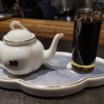 仁修樓 - .....六品目　奶油煎排翅（フカヒレの焼きもの）の黒酢.....