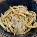 武蔵野うどん 五六 - 混ぜ込み完了