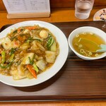 白龍 - 料理写真:中華丼