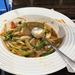 スクンビット ソイ55 - ムー・パッ・キン　豚と野菜の生姜炒め