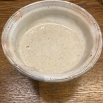 手打ち蕎麦 朗らか - そばがき