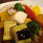 印度風カリーライス 吉葉 - 野菜カレー