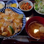 きつねの散歩道 - 親子丼