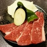 焼肉苑 齋藤牧場 - ★カルビランチ(１００ｇ)