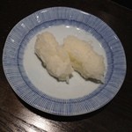 小川の魚 - 酢飯