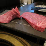 SATOブリアン - シンシンの薄切り1