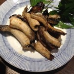 小川の魚 - しっぽ焼き