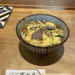 冨士屋 - 肉うどん卵とじ