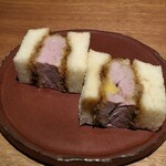 とんかつ乃ぐち - カツサンド（追加）