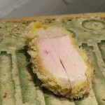 とんかつ乃ぐち - マンガリッツァ豚（ハンガリー）　サーロイン