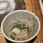 とんかつ乃ぐち - 海老芋　豚ミンチそぼろあん