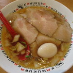 どうとんぼり神座 - チャーシューラーメン＋煮玉子トッピング
