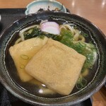 正八郎うどん - 小うどんきつねトッピング