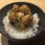 中目黒いぐち 上ル - かき揚げ丼