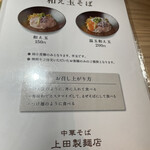 中華そば 上田製麺店 - 