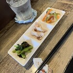 居酒屋もくもく - 前菜3種