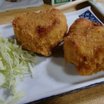 江戸政 - マカロニサラダ入りコロッケ(2014/10)
