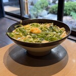 朝うどん - 九条ネギうどん（790円）